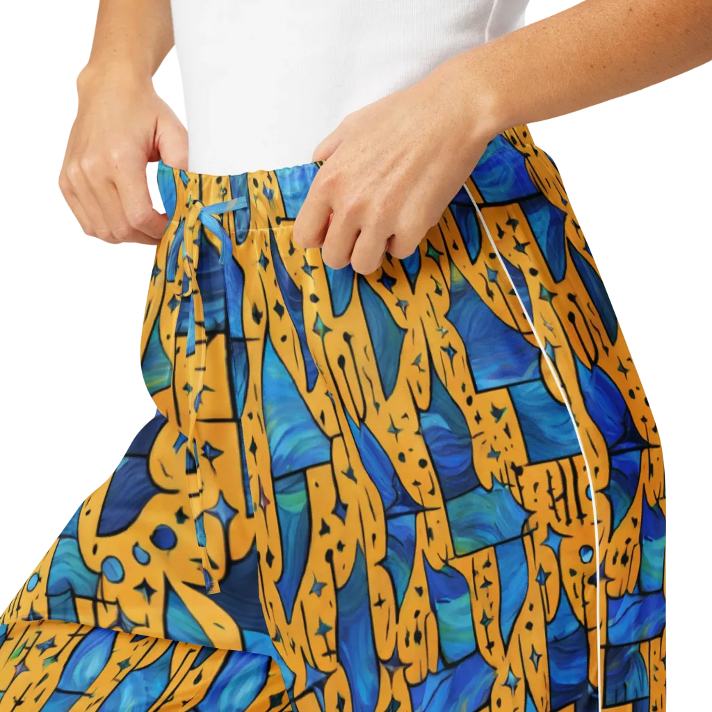 Gilded Current on Women's Pajama Pants — Product details