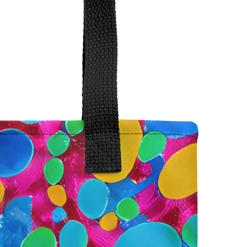Chromatic Pebble Rush on Tote Bag — Product details