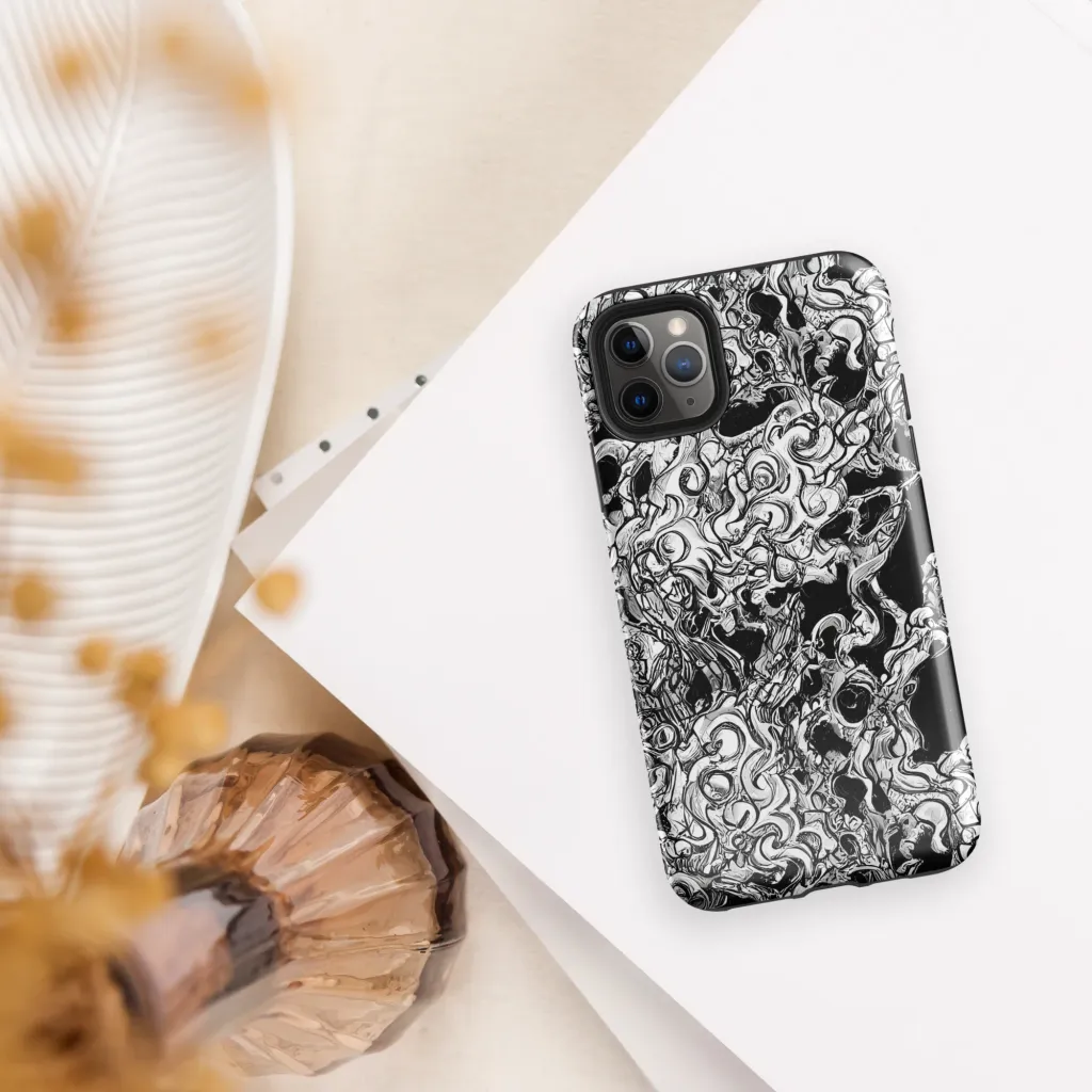 Ebon Labyrinth on Tough Case for iPhone® — Front