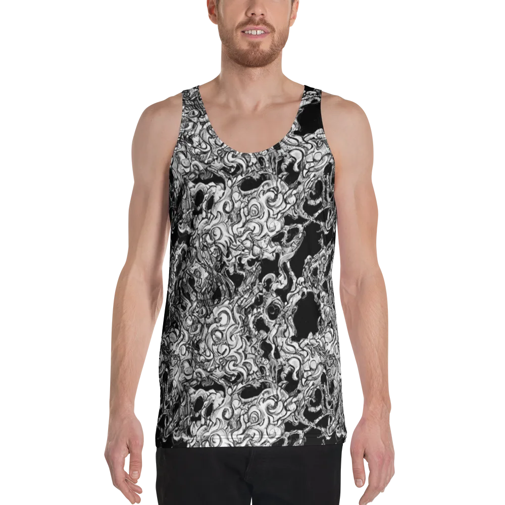 Ebon Labyrinth on Men's Tank Top — Front