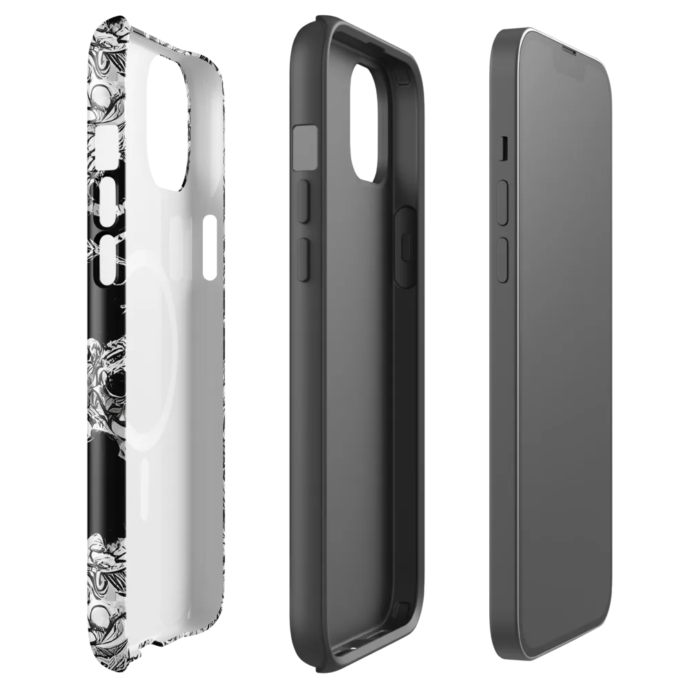 Ebon Labyrinth on MagSafe Tough Case for iPhone® — Front