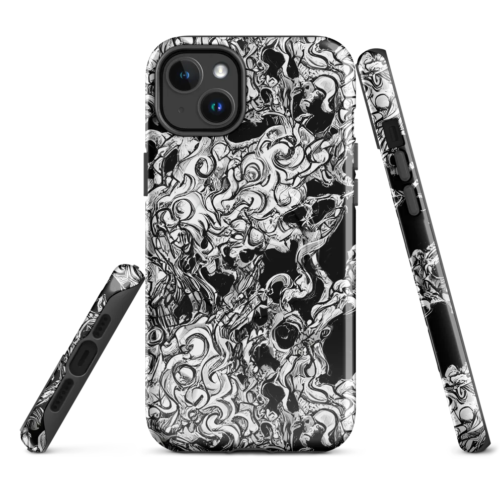Ebon Labyrinth on MagSafe Tough Case for iPhone® — Front
