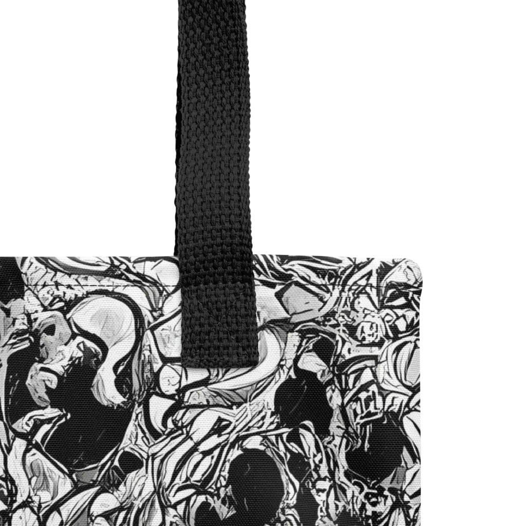 Ebon Labyrinth on Tote Bag — Product details