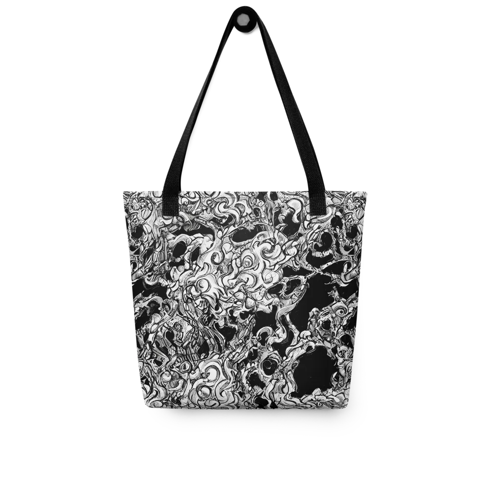 Ebon Labyrinth on Tote Bag — Front