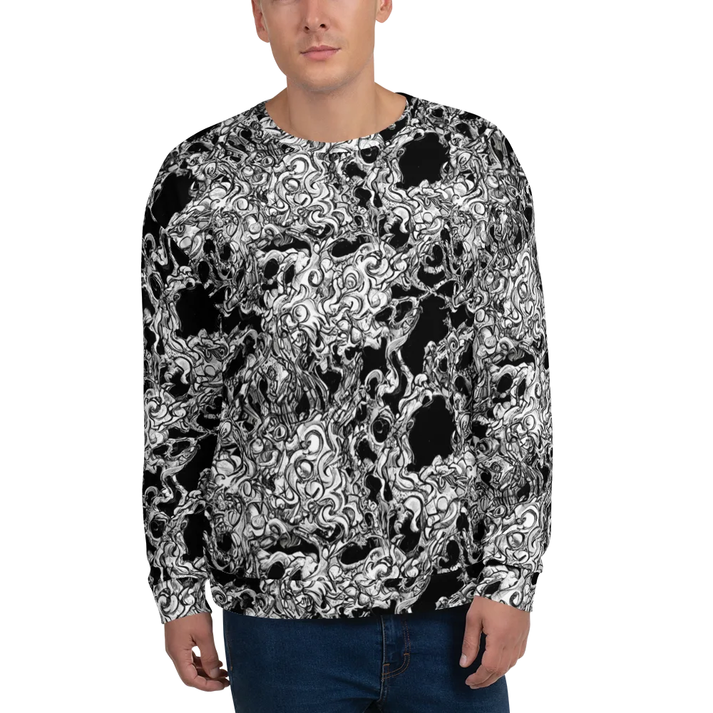 Ebon Labyrinth on Sweatshirt — Front