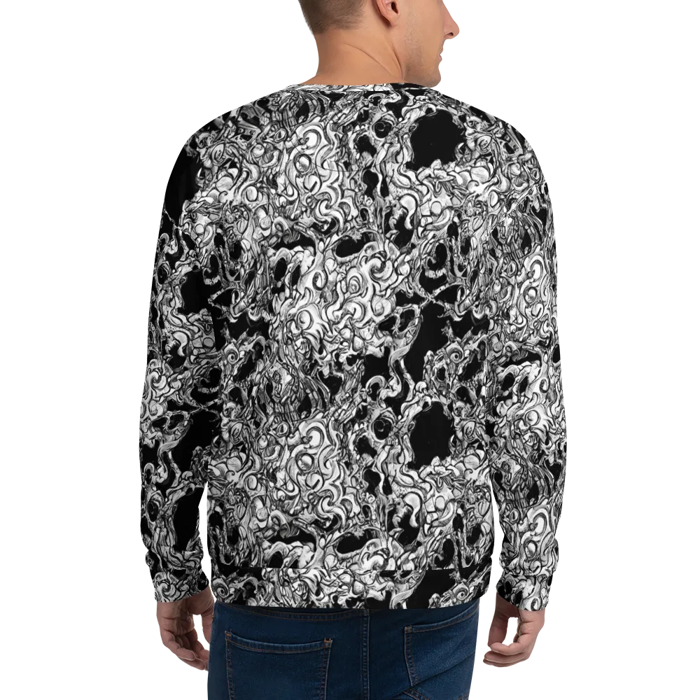 Ebon Labyrinth on Sweatshirt — Back