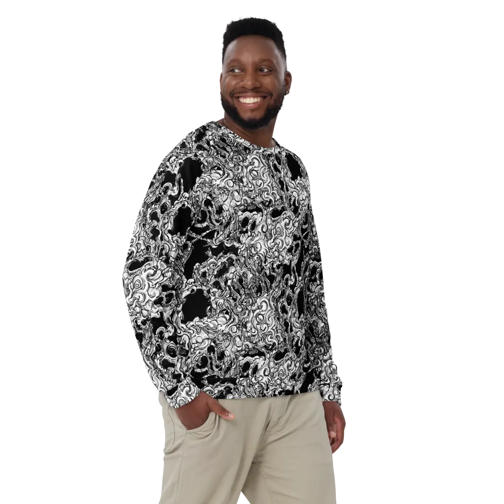 Ebon Labyrinth on Sweatshirt — Front