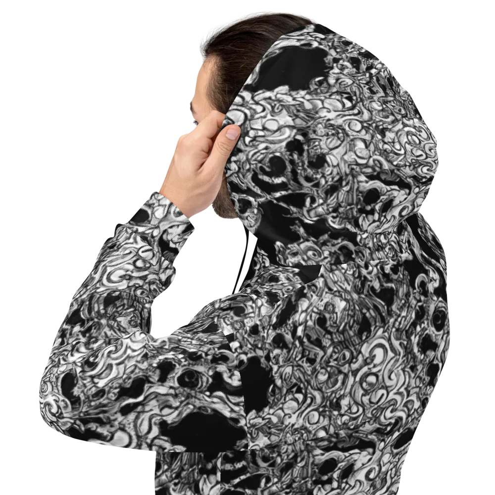 Ebon Labyrinth on Hoodie — Back