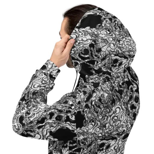 Ebon Labyrinth on a Hoodie
