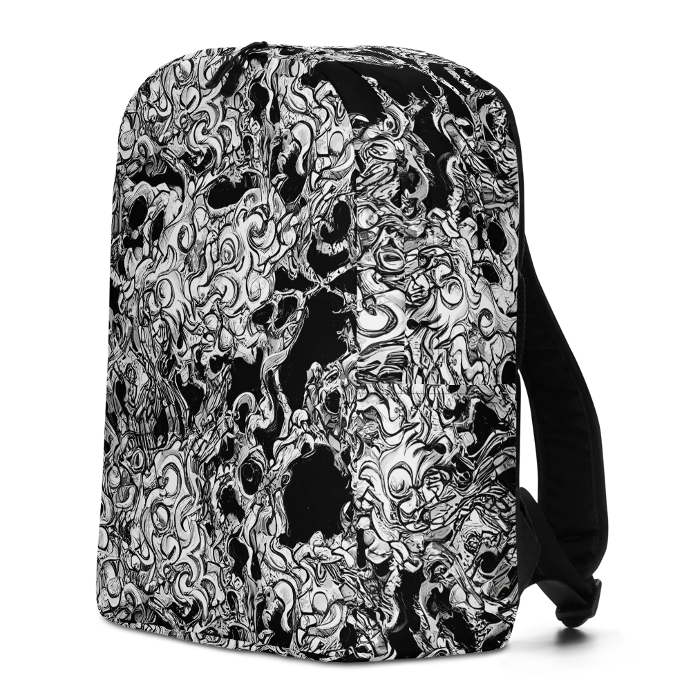 Ebon Labyrinth on Minimalist Backpack — Left