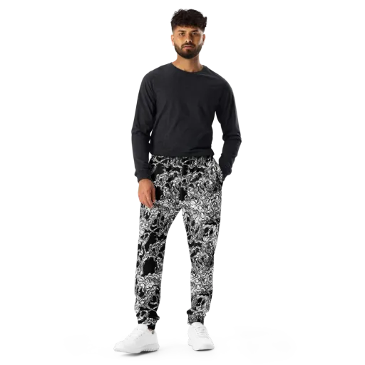 Ebon Labyrinth on a Men's Joggers