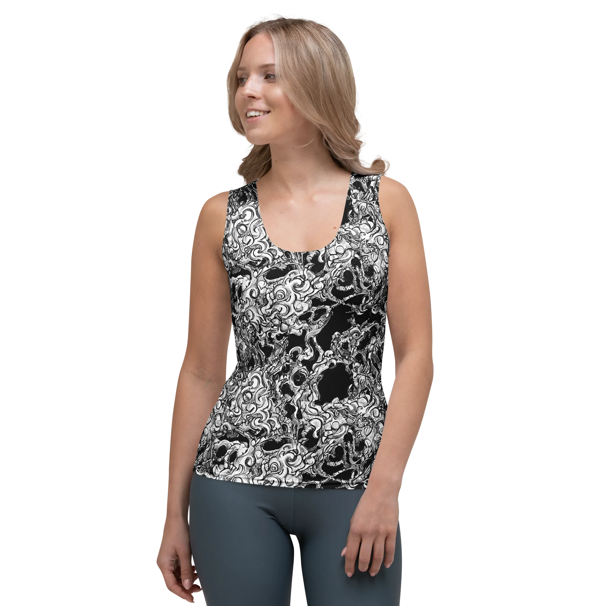 Ebon Labyrinth on Women's Tank Top — Front