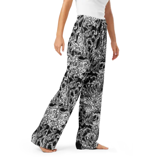 Ebon Labyrinth on a Women's Pajama Pants
