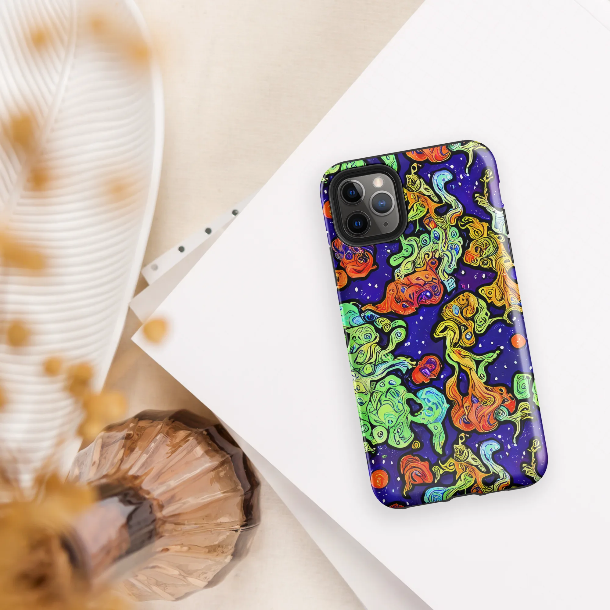 Midnight Reef on Tough Case for iPhone® — Front