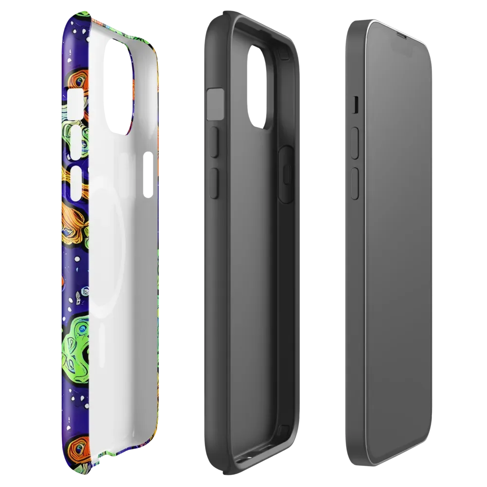 Midnight Reef on MagSafe Tough Case for iPhone® — Front