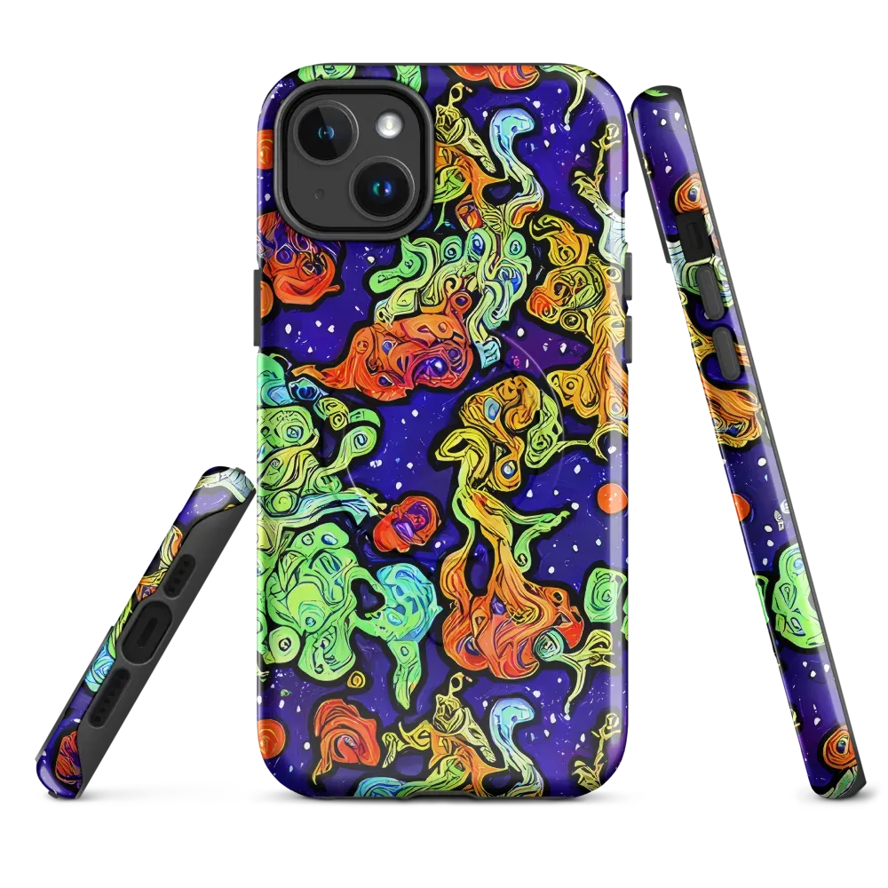 Midnight Reef on MagSafe Tough Case for iPhone® — Front