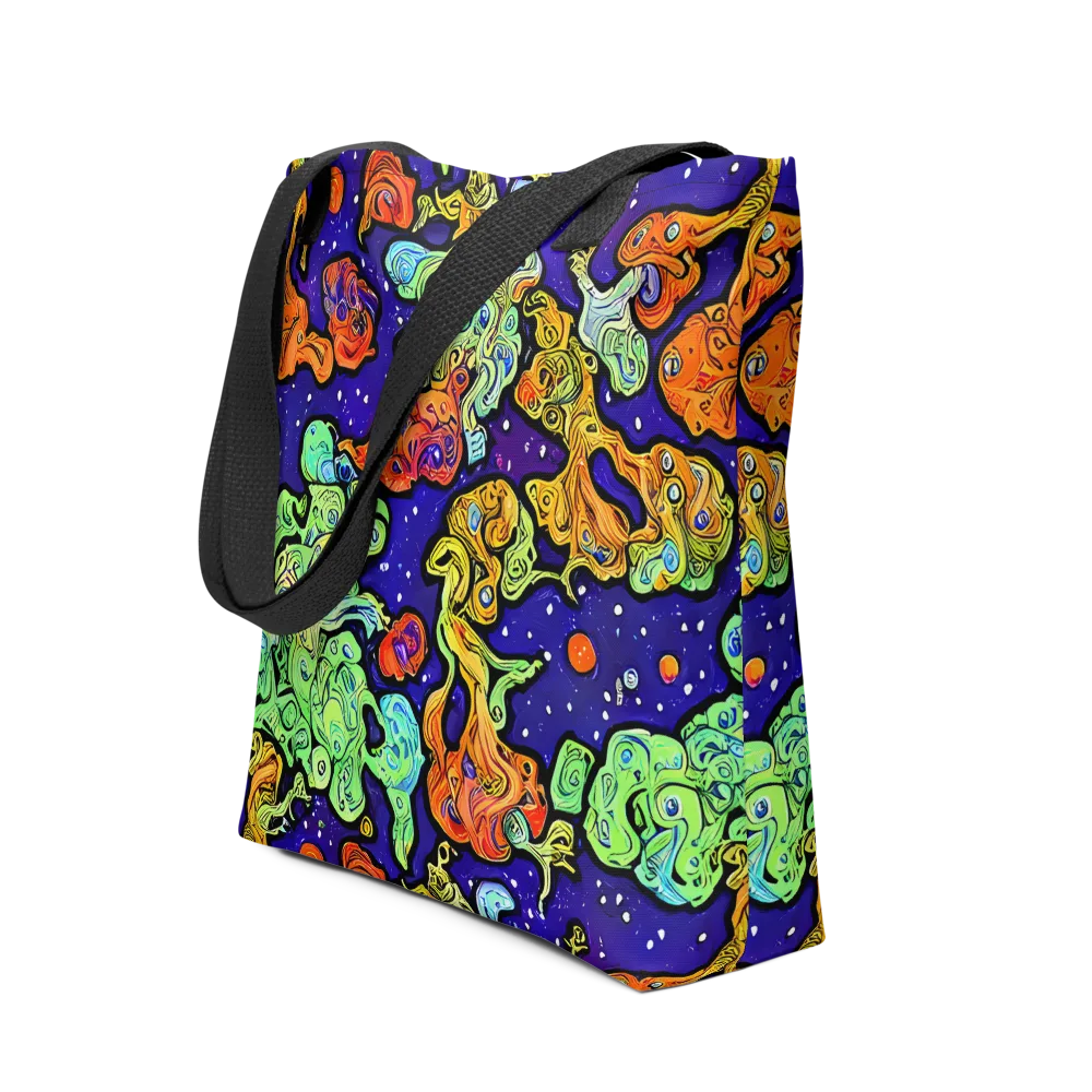 Midnight Reef on Tote Bag — Front