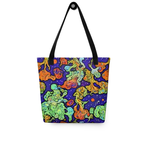 Midnight Reef on a Tote Bag