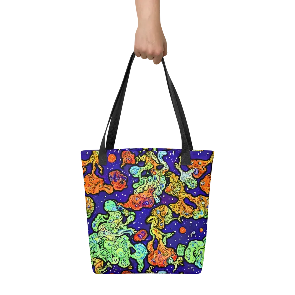 Midnight Reef on Tote Bag — Front