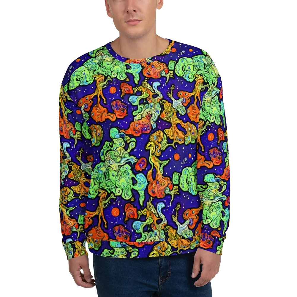 Midnight Reef on Sweatshirt — Front