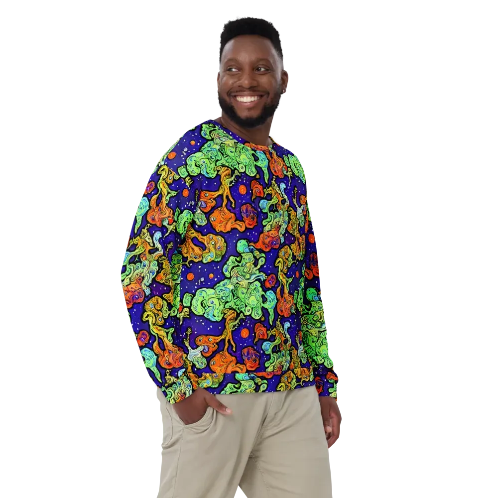Midnight Reef on Sweatshirt — Front