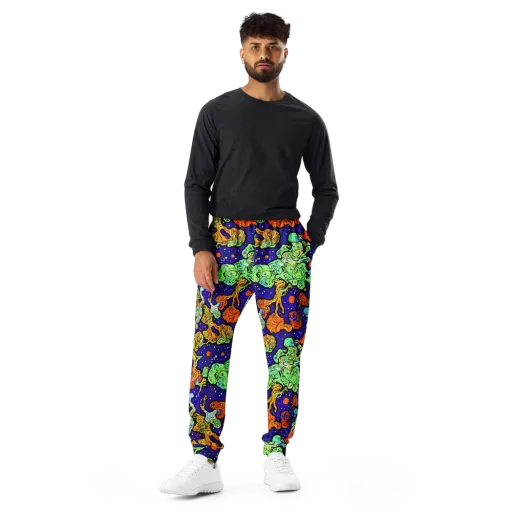Midnight Reef on a Men's Joggers