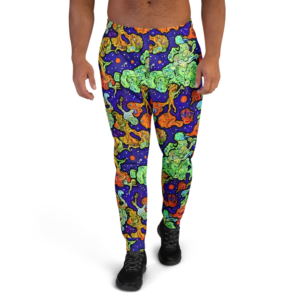 Midnight Reef on Men's Joggers — Front