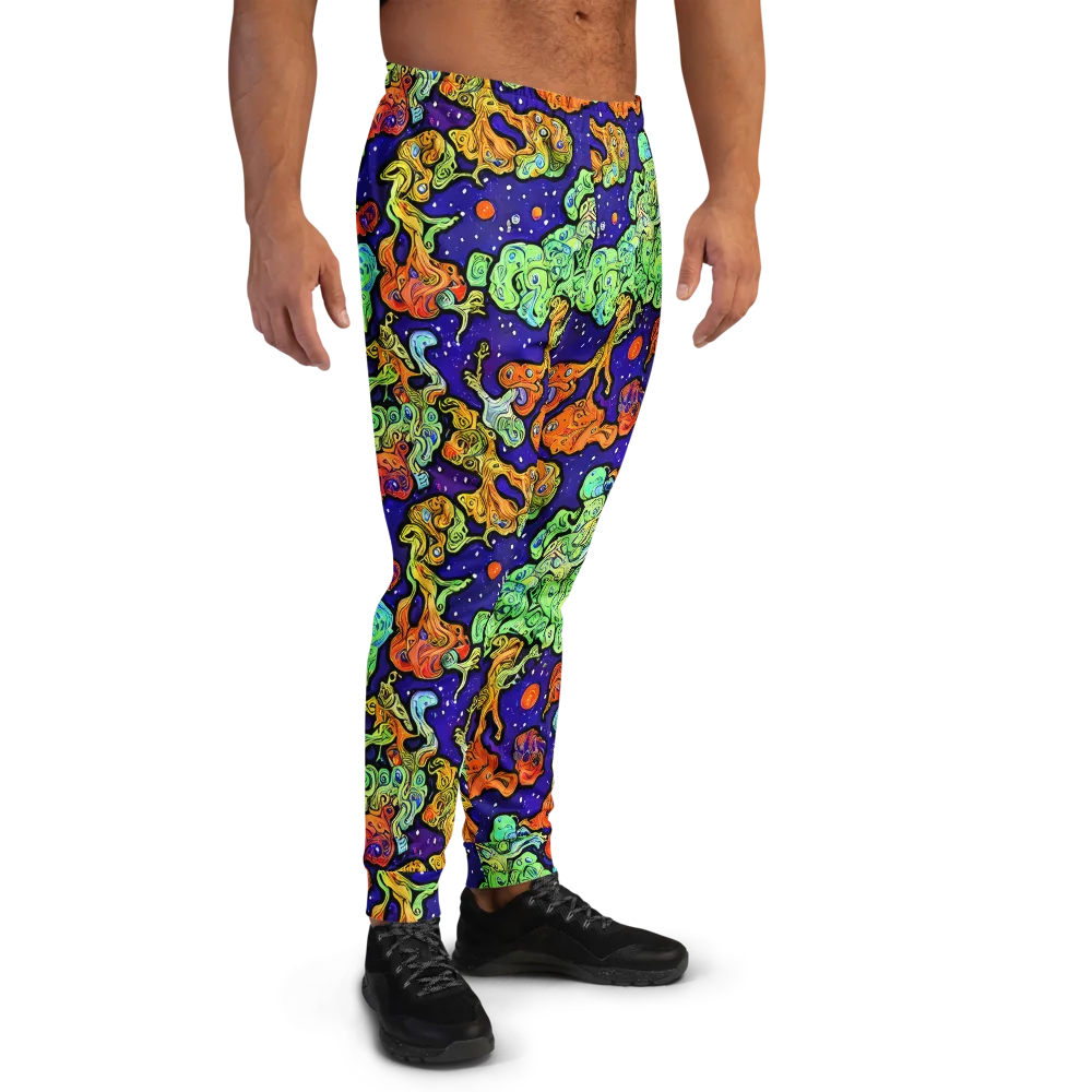 Midnight Reef on Men's Joggers — Right