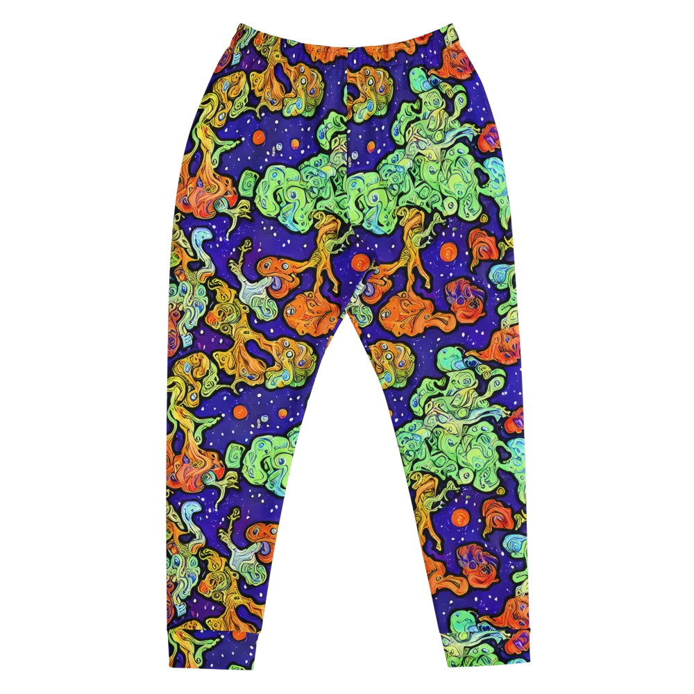 Midnight Reef on Men's Joggers — Front