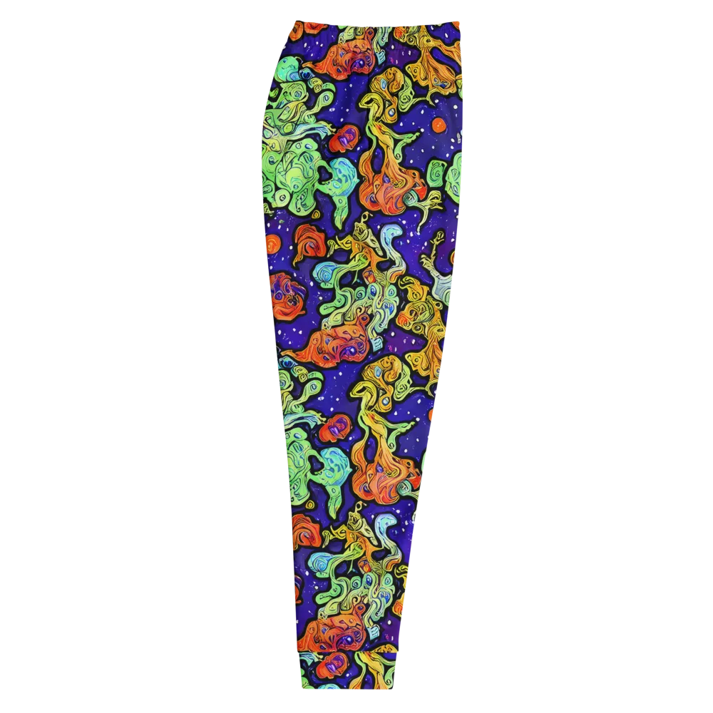 Midnight Reef on Men's Joggers — Right