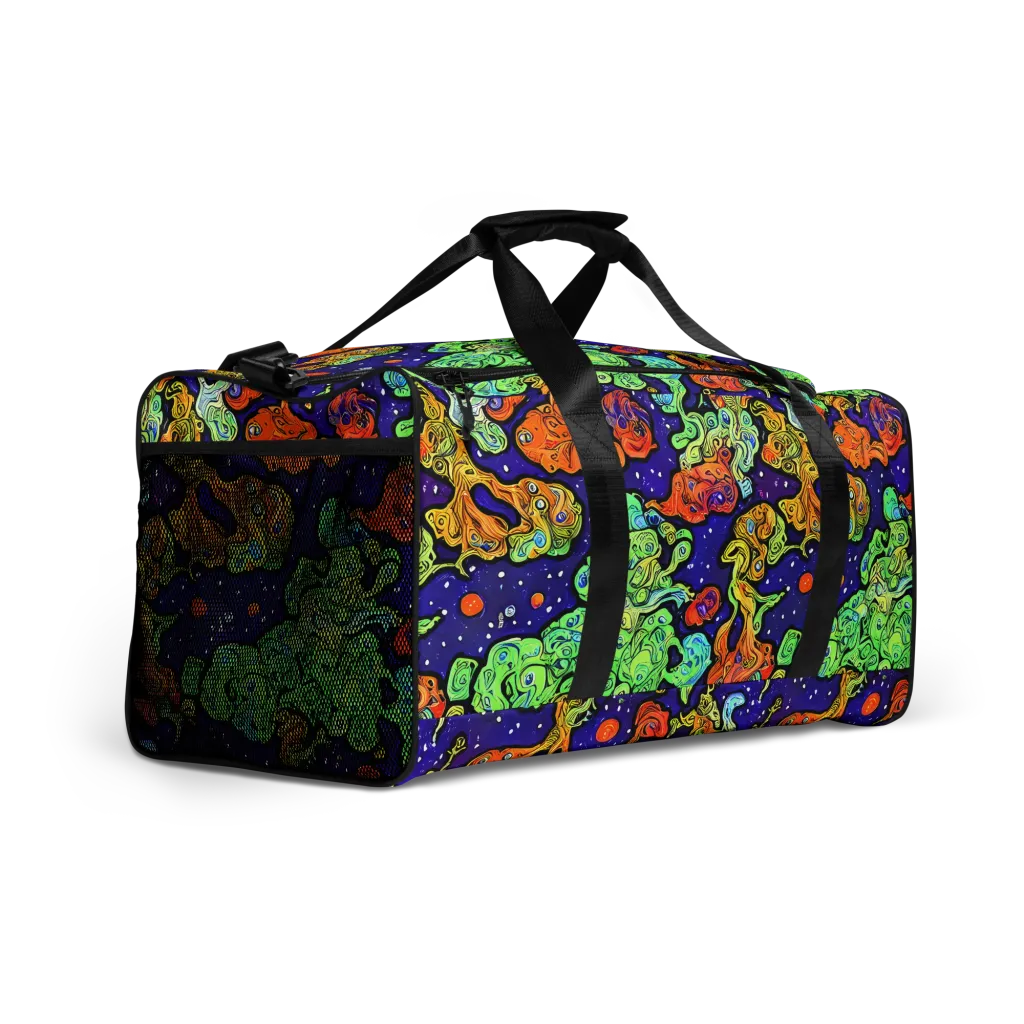 Midnight Reef on Duffle Bag — Right Front