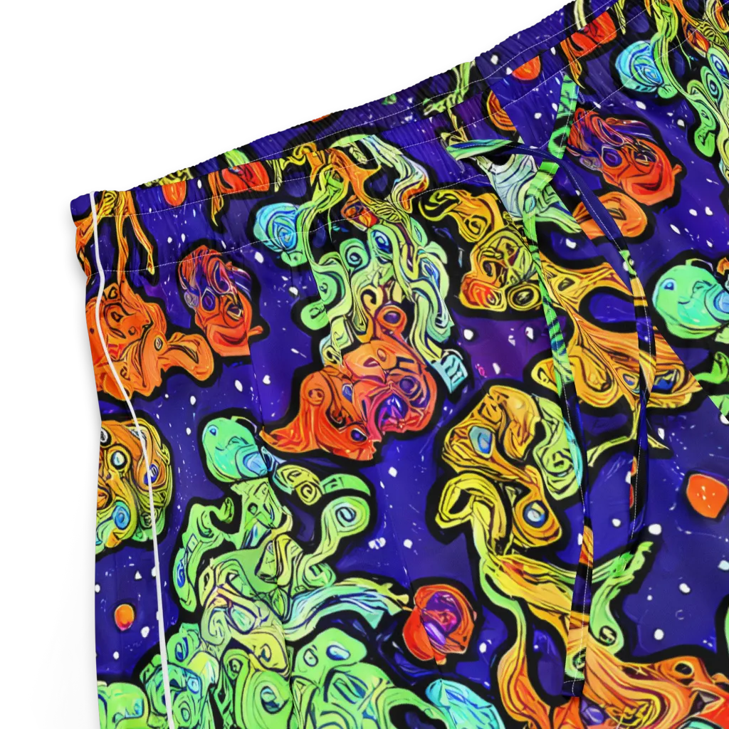 Midnight Reef on Women's Pajama Shorts — Product details