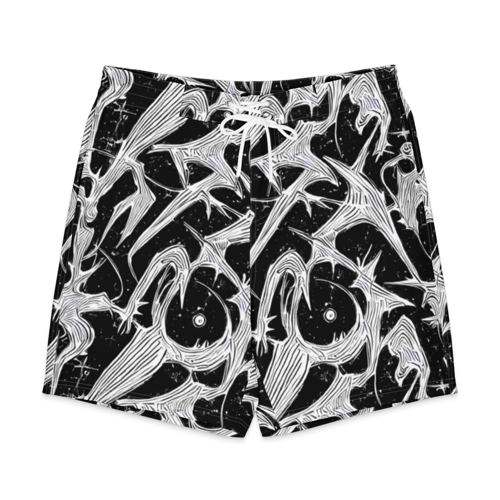 Inkwood Veins on Men's Board Shorts — Front