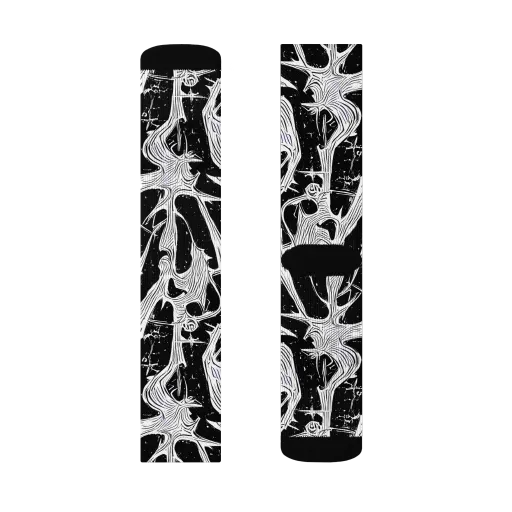 Inkwood Veins on a Socks