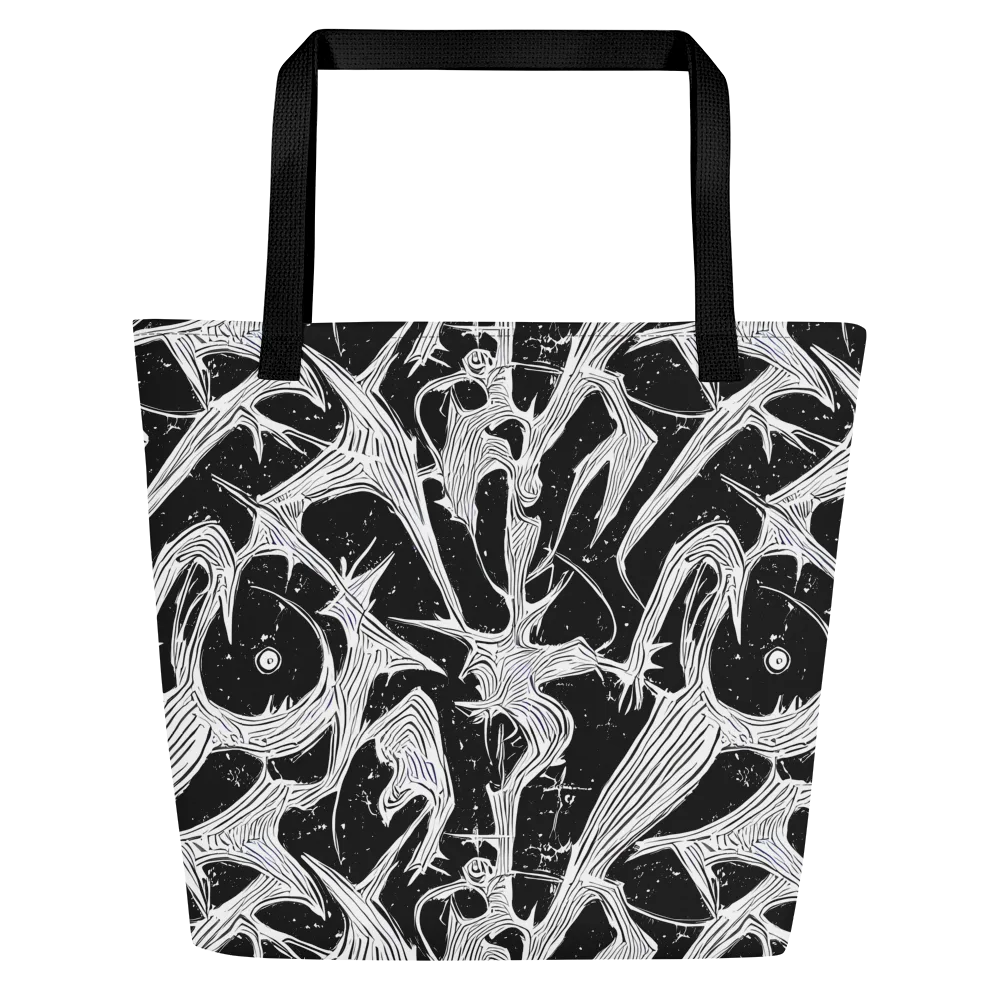 Inkwood Veins on Large Tote Bag W/ Pocket — Front