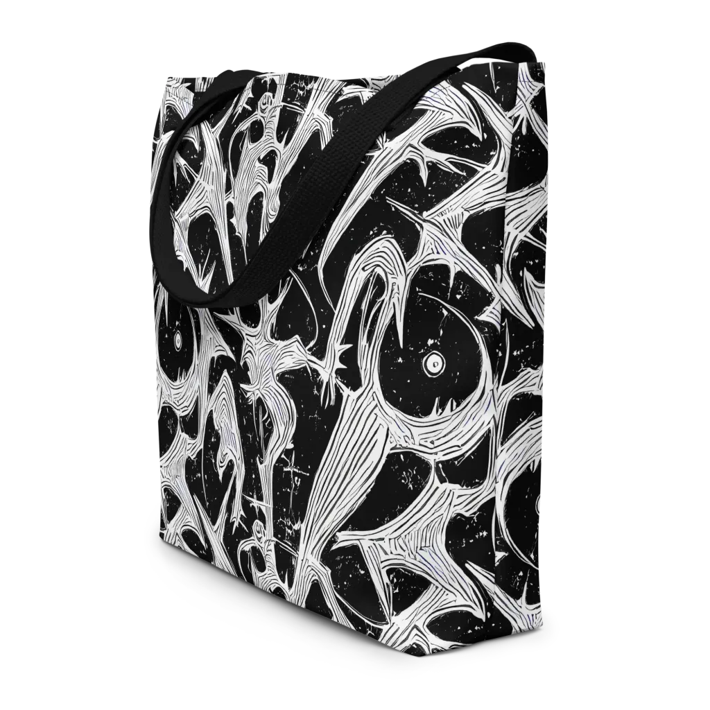 Inkwood Veins on Large Tote Bag W/ Pocket — Front