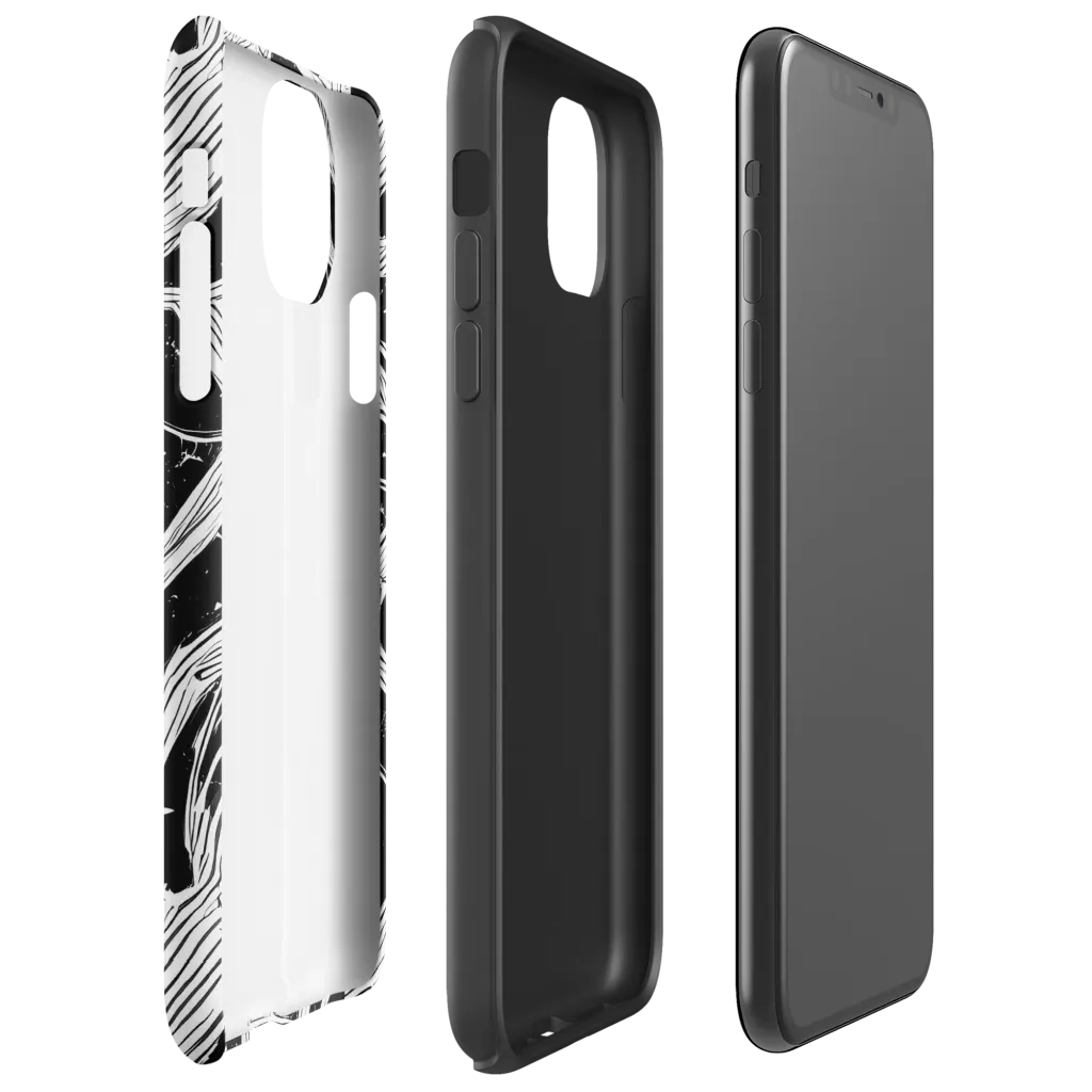 Inkwood Veins on Tough Case for iPhone® — Right