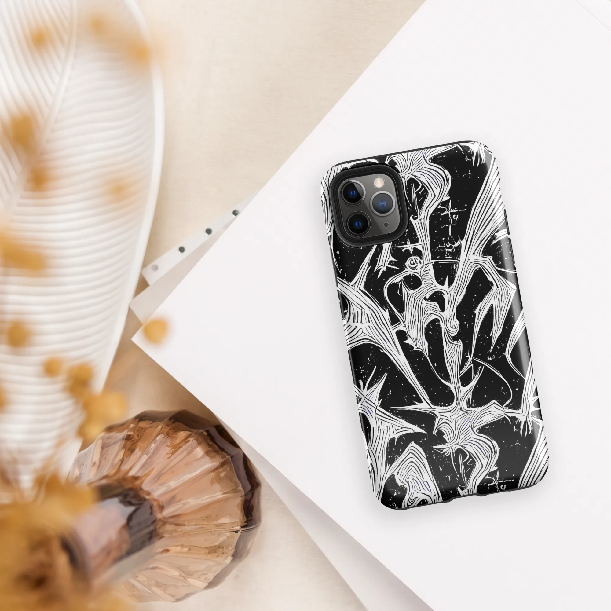 Inkwood Veins on Tough Case for iPhone® — Front