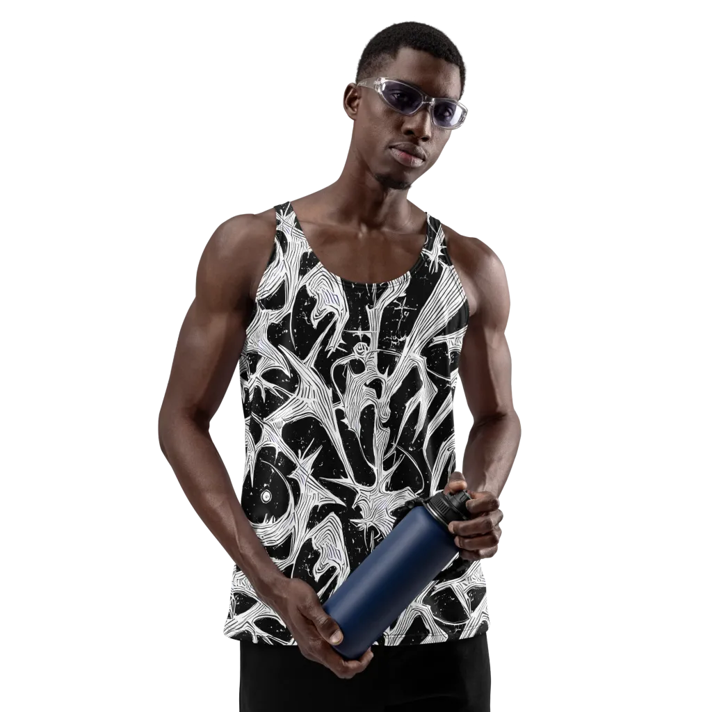 Inkwood Veins on Men's Tank Top — Front