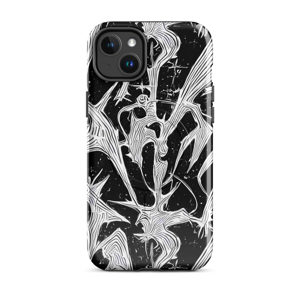 Inkwood Veins on MagSafe Tough Case for iPhone® — Front