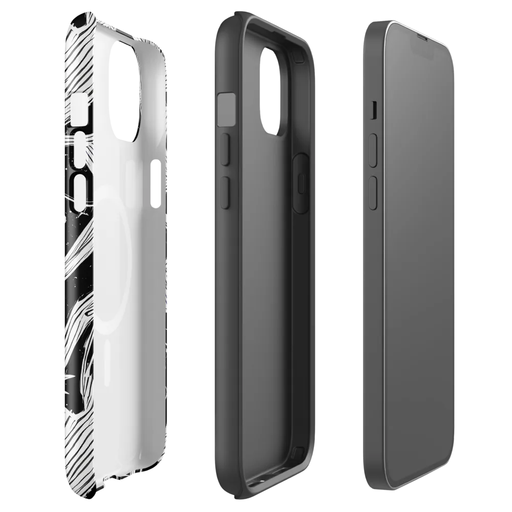 Inkwood Veins on MagSafe Tough Case for iPhone® — Front
