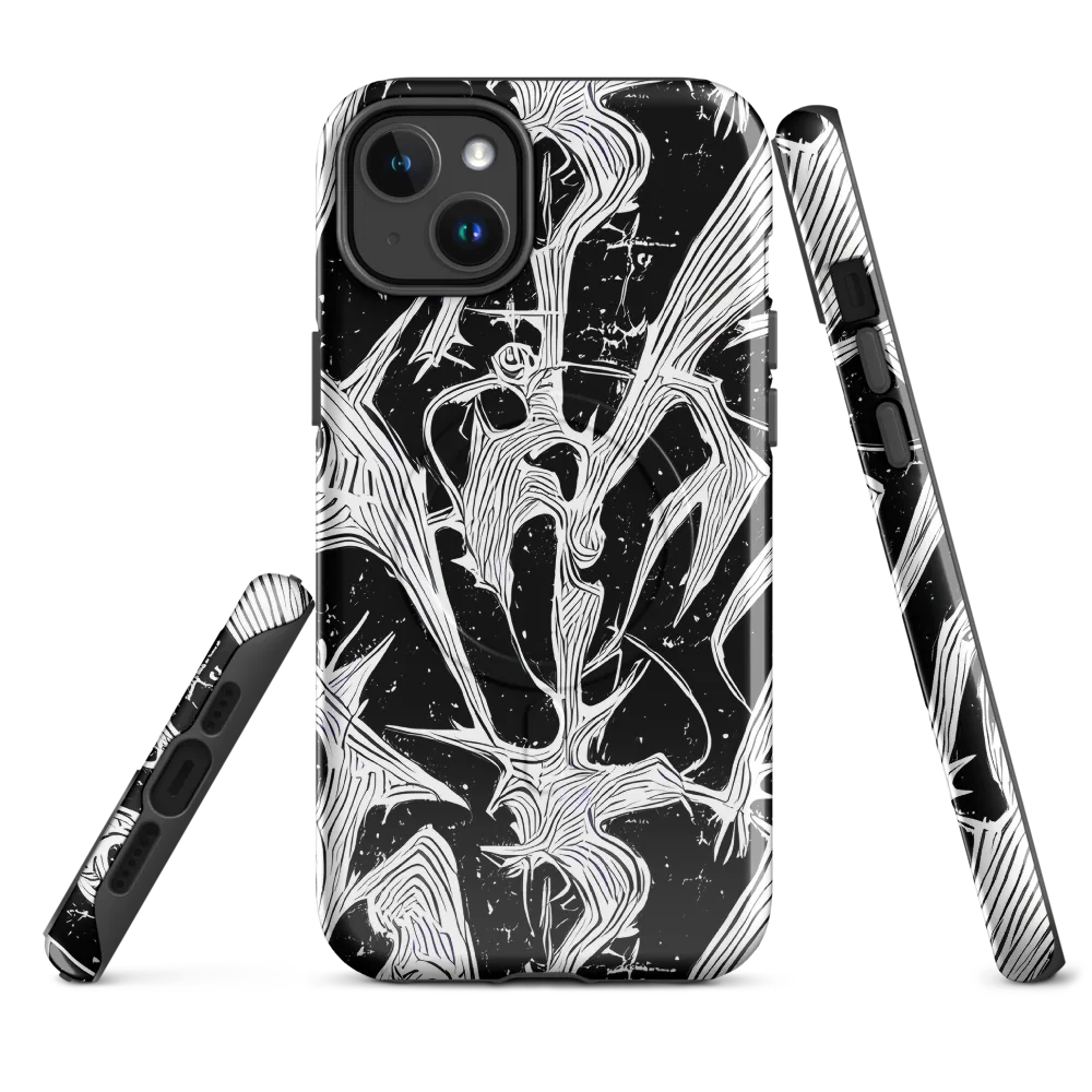 Inkwood Veins on MagSafe Tough Case for iPhone® — Front