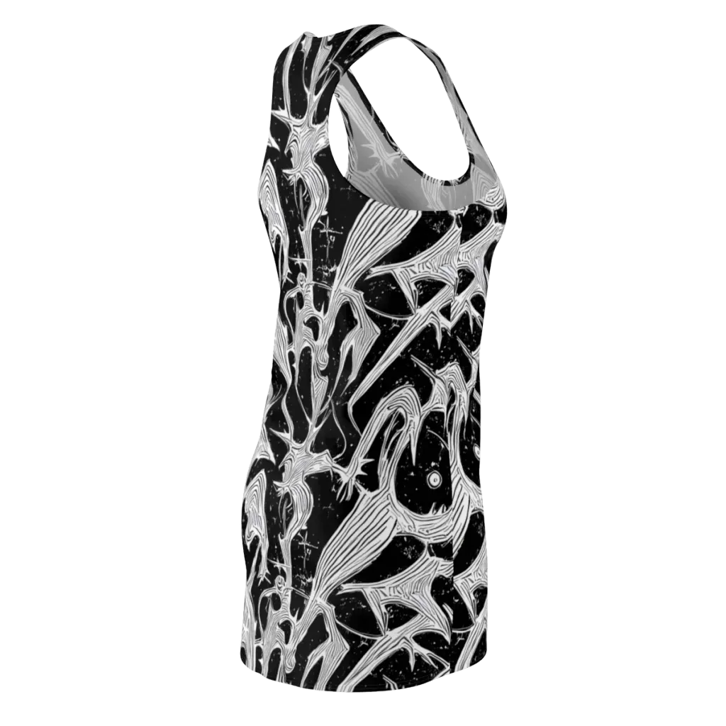 Inkwood Veins on Racerback Dress — Back Side