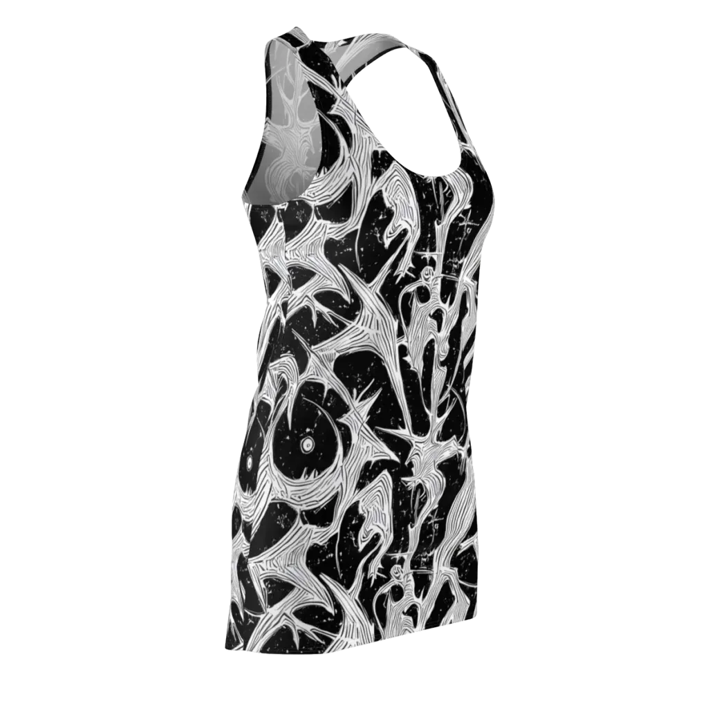 Inkwood Veins on Racerback Dress — Front Side