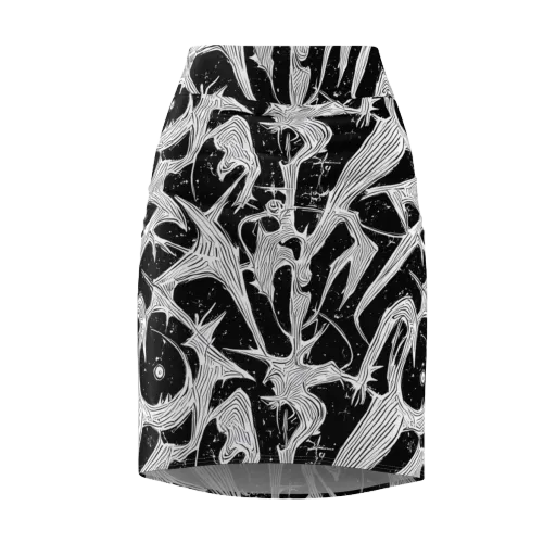 Inkwood Veins on a Pencil Skirt