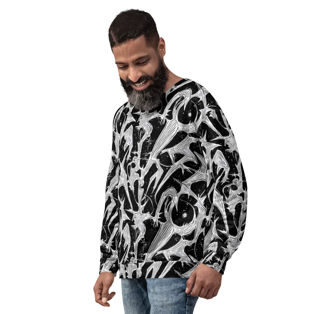 Inkwood Veins on Sweatshirt — Left Front