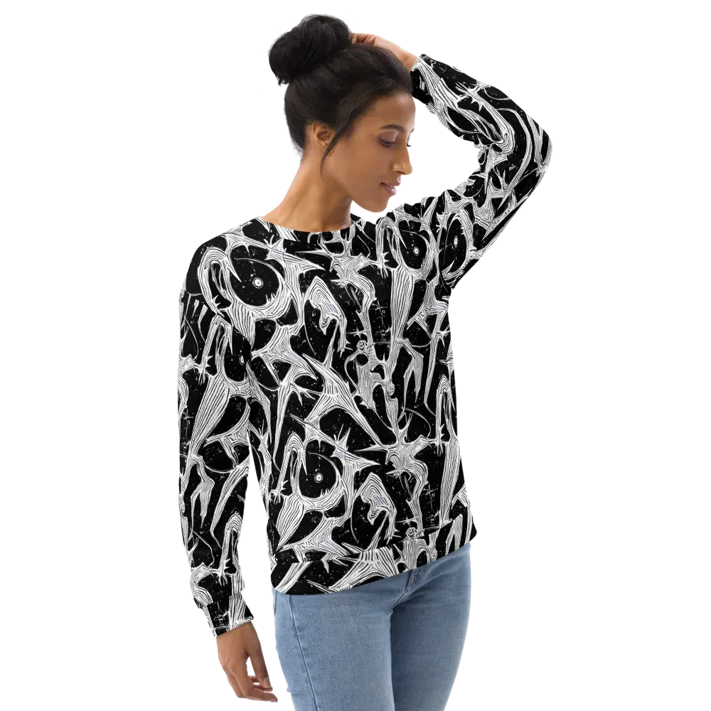 Inkwood Veins on Sweatshirt — Right Front