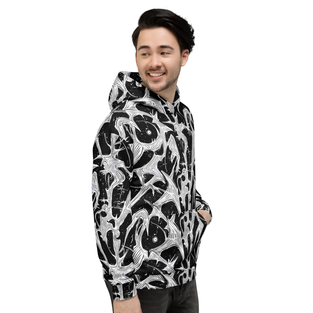 Inkwood Veins on Hoodie — Right