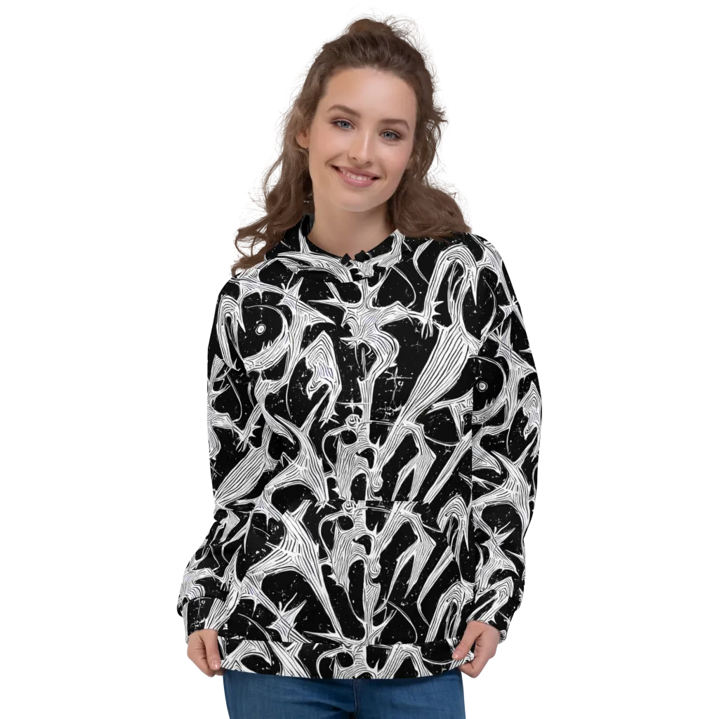 Inkwood Veins on Hoodie — Front