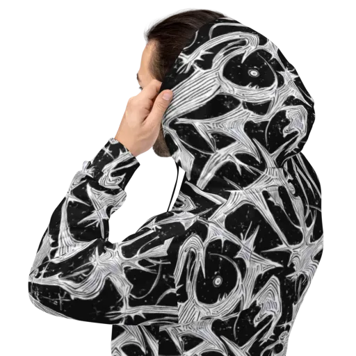 Inkwood Veins on a Hoodie
